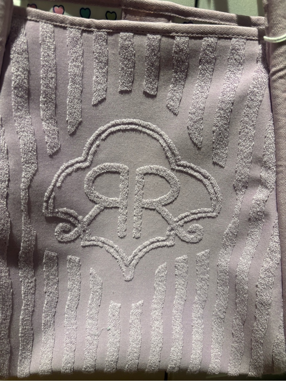 Roller Rabbit Lilac Embroidered Tote - Picture 7 of 8
